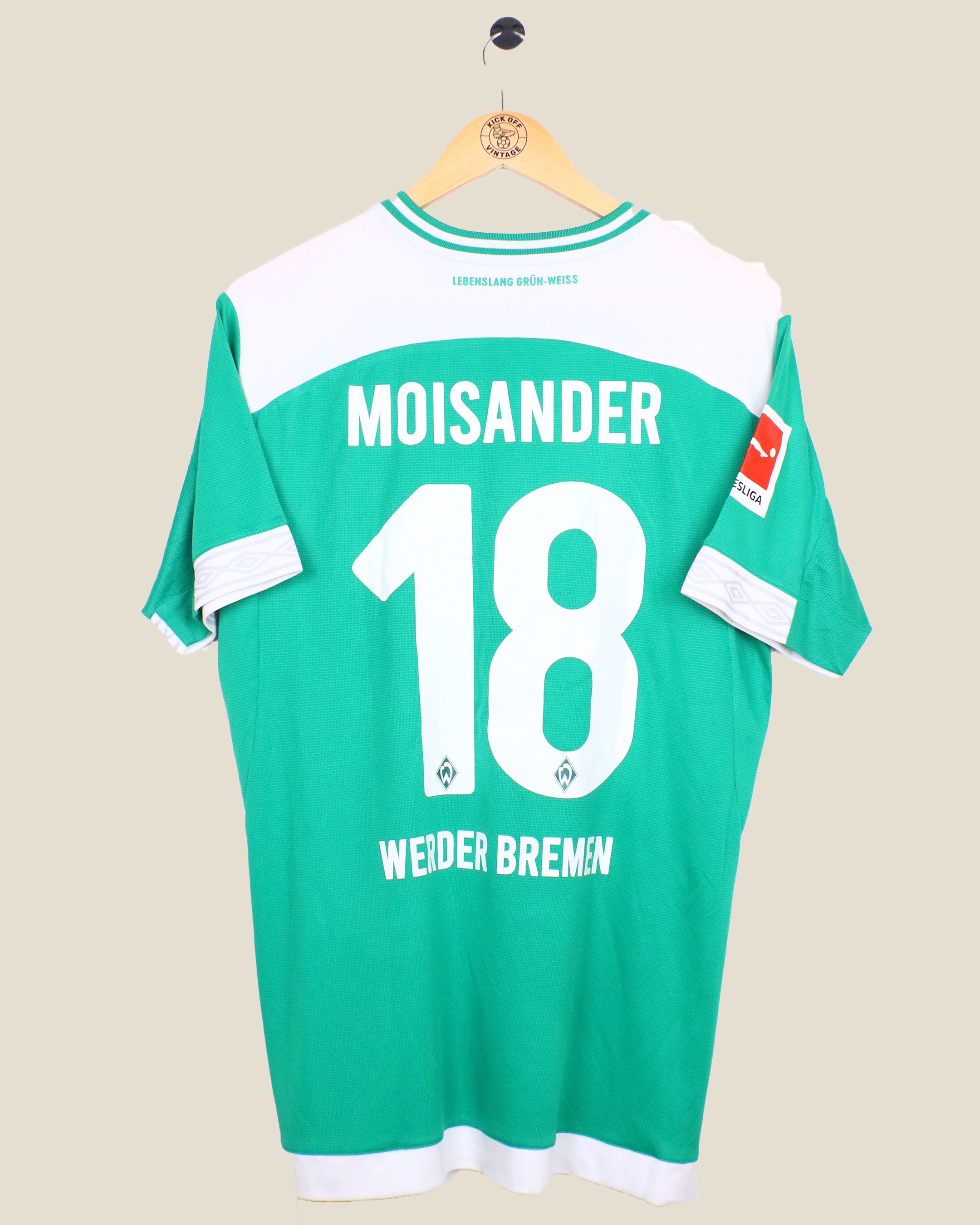 WERDER BREMEN 2018/19 MOISANDER HOME (L) UMBRO