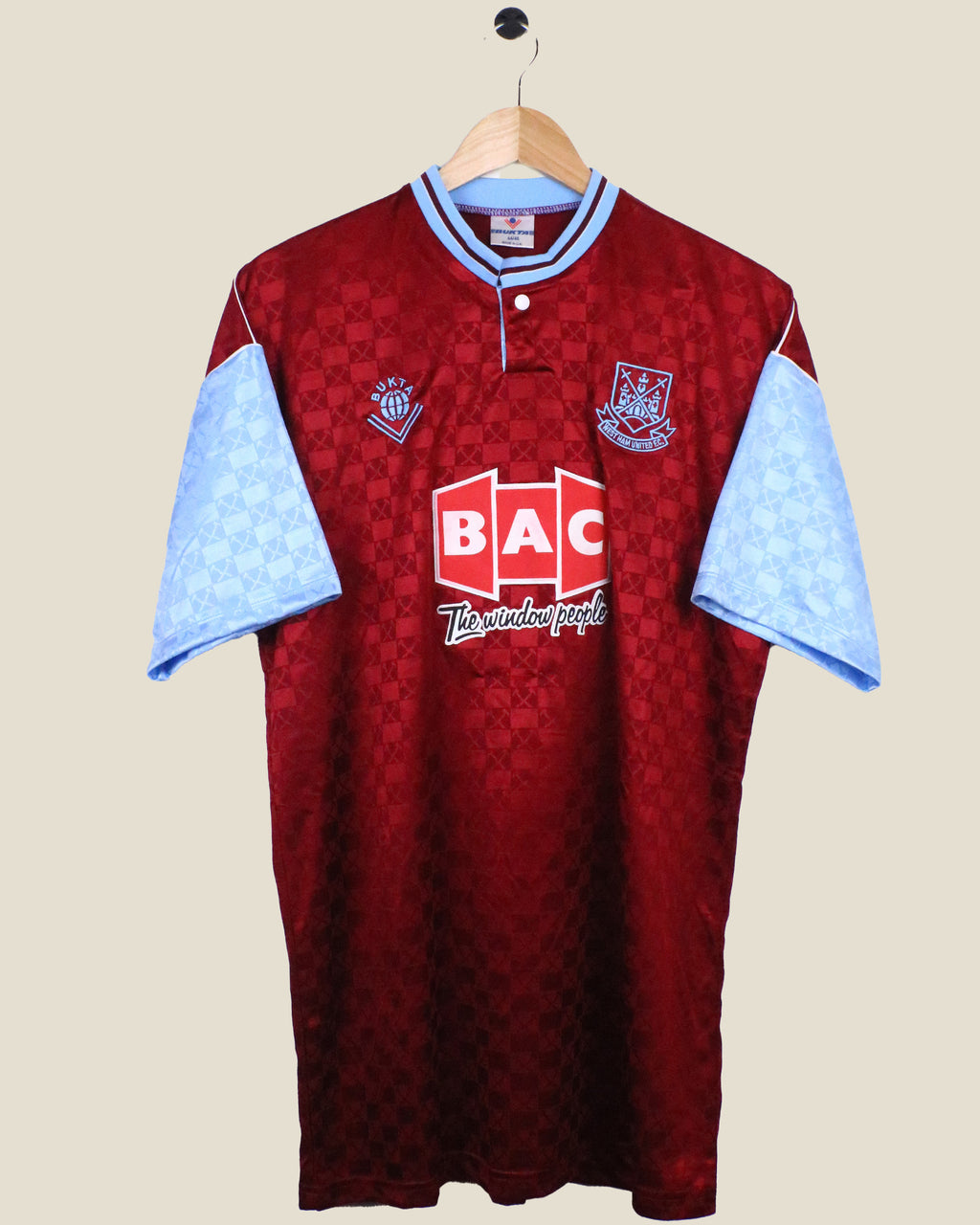 WESTHAM UNITED 1989/90 HOME (XL) BUKTA