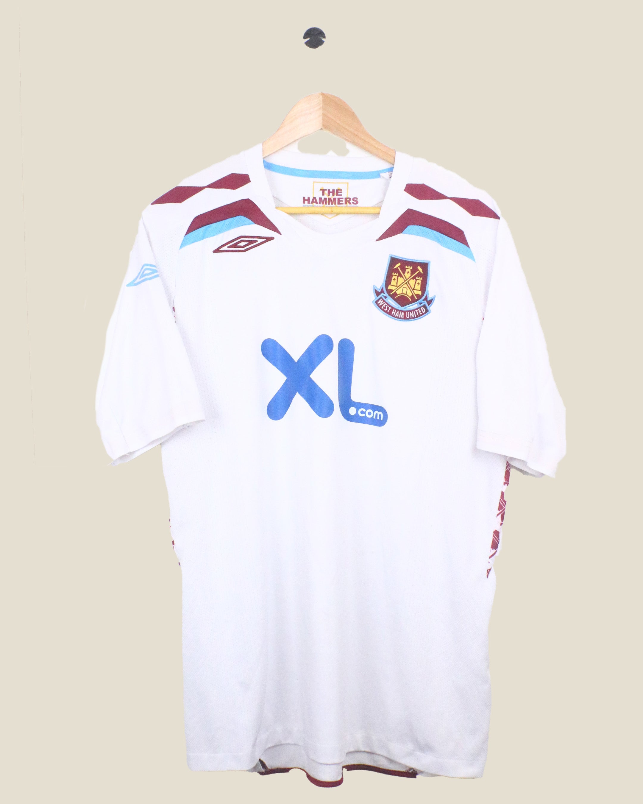 WESTHAM UNITED 2007/08 LJUNBERG #7 AWAY (L) UMBRO