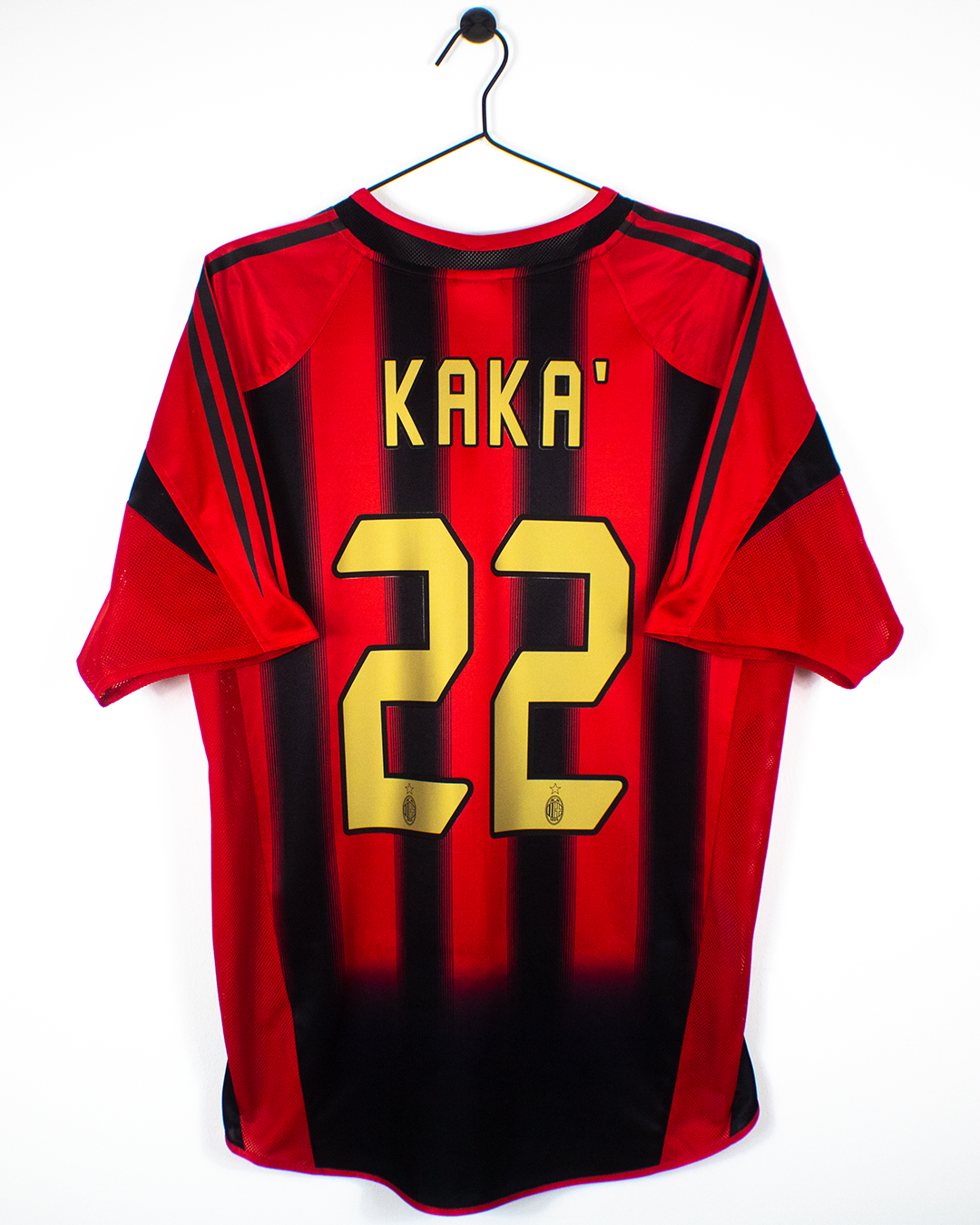 AC MILAN 2004/05 KAKA #22 HOME SHIRT (M) ADIDAS