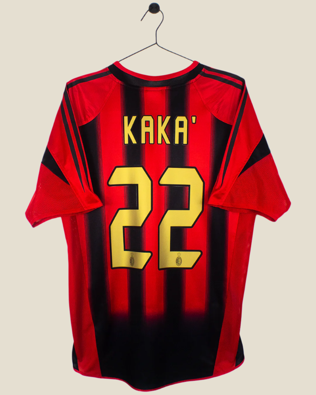 AC MILAN 2004/05 KAKA #22 HOME SHIRT (M) ADIDAS