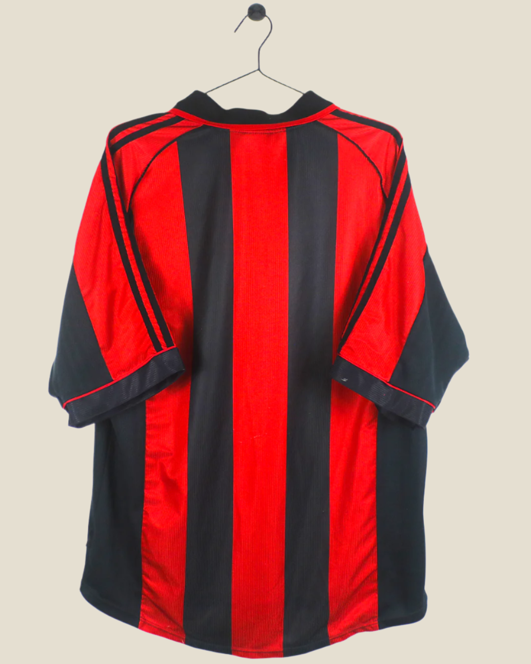 AC MILAN 1998/99 HOME SHIRT (L) ADIDAS