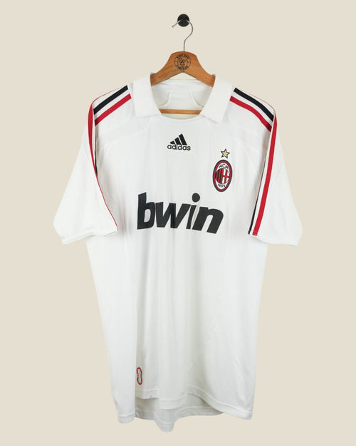 AC MILAN 2007/08 RONALDINHO AWAY SHIRT (M) ADIDAS