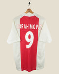 AJAX 2002/03 IBRAHIMOVIC HOME SHIRT (M) ADIDAS
