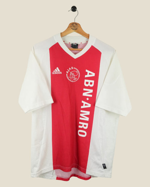 AJAX 2002/03 IBRAHIMOVIC HOME SHIRT (M) ADIDAS