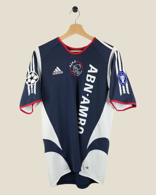 AJAX 2005/06 SNEIJDER AWAY SHIRT UCL (M) ADIDAS