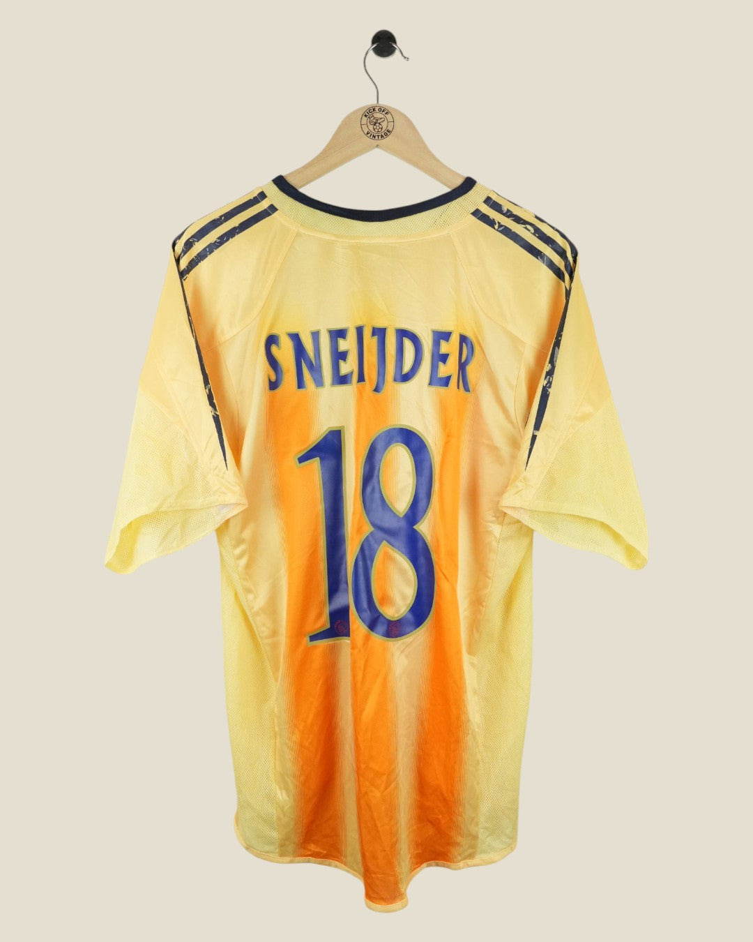 AJAX 2004/05 SNEJIDER AWAY SHIRT (M) ADIDAS