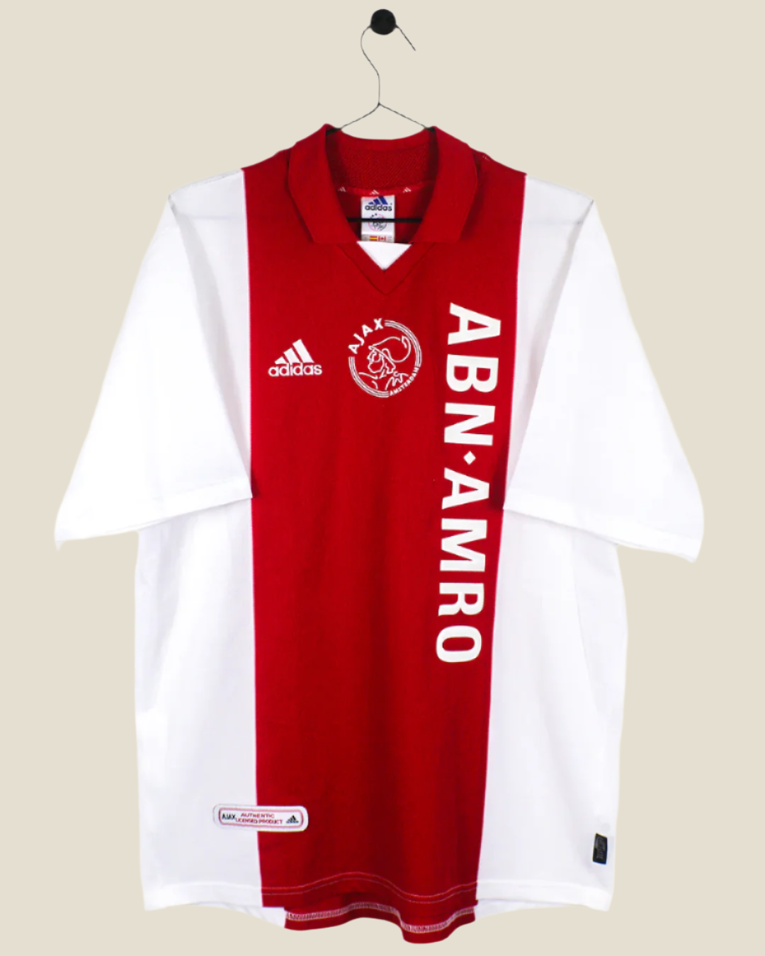 AJAX 2001/02 ZLATAN #9 HOME SHIRT (L) ADIDAS