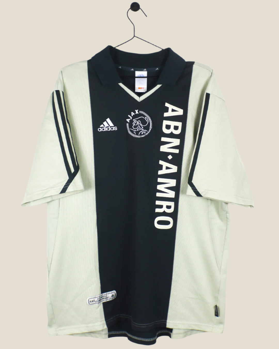 AJAX 2001/02 AWAY SHIRT (XL) ADIDAS