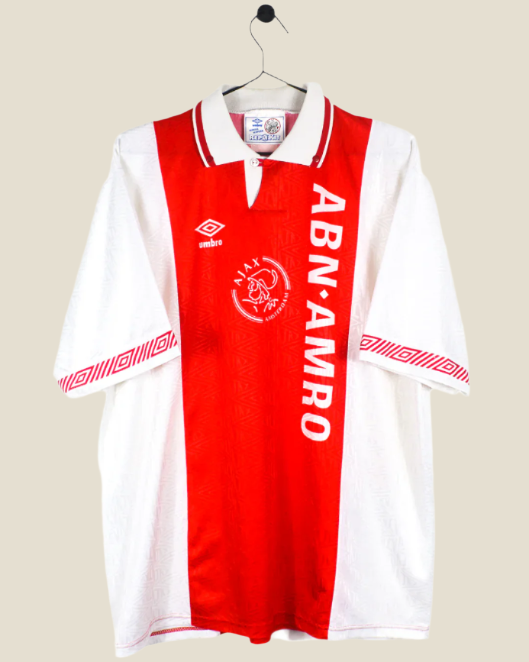 AJAX 1991/93 HOME SHIRT (L) UMBRO