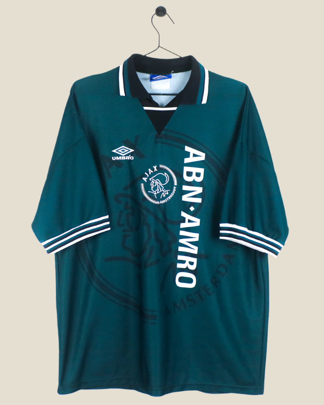 AJAX 1995/96 AWAY SHIRT (XL) UMBRO