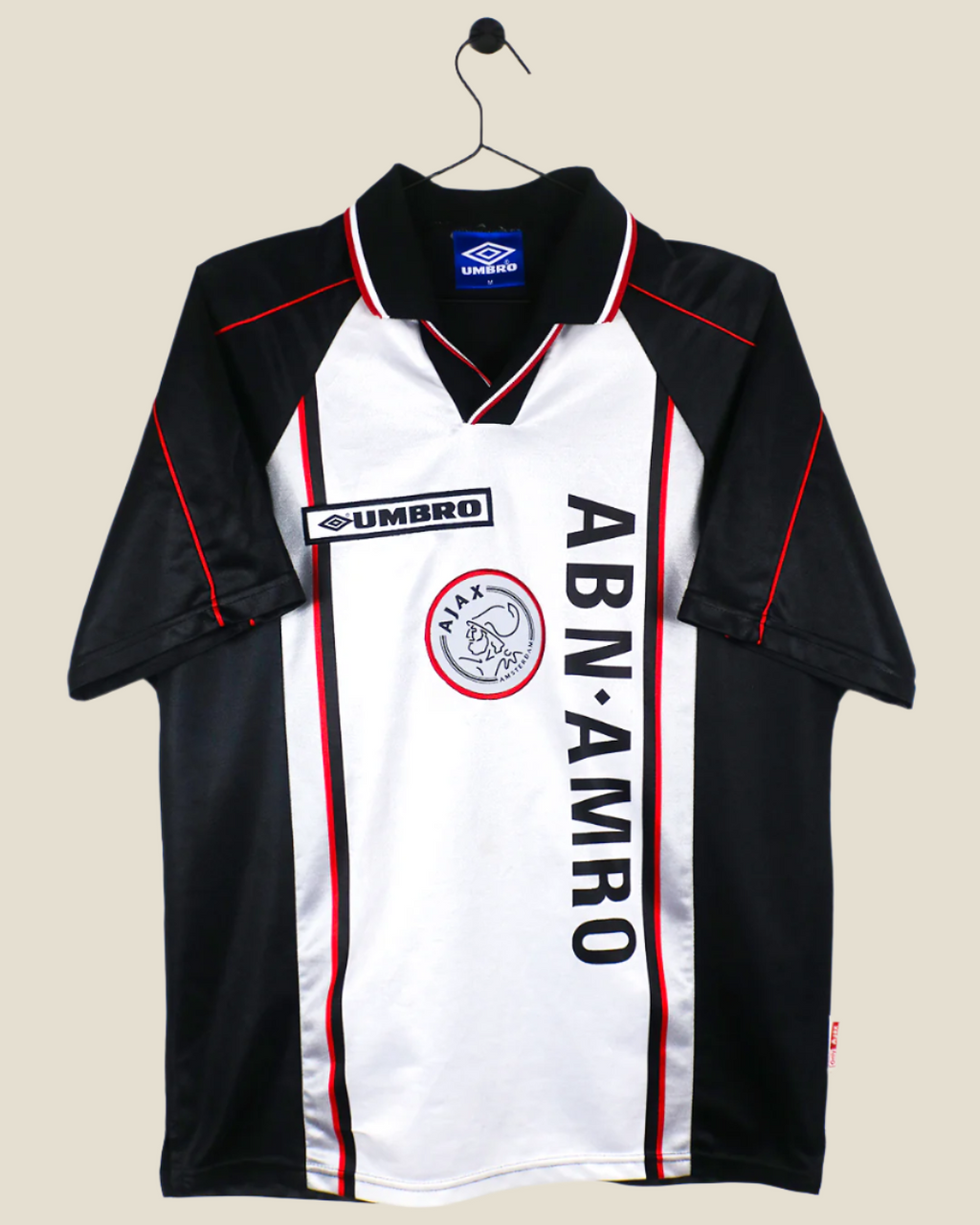 AJAX 1998/99 LITMANEN #10 AWAY SHIRT (M) UMBRO