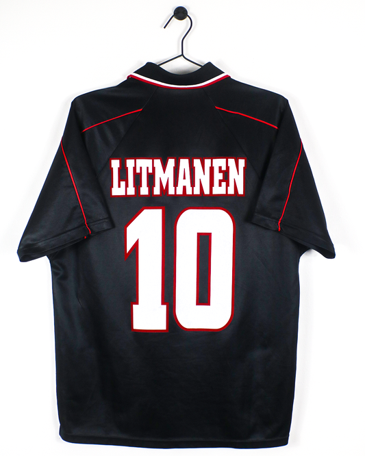 AJAX 1998/99 LITMANEN #10 AWAY SHIRT (M) UMBRO