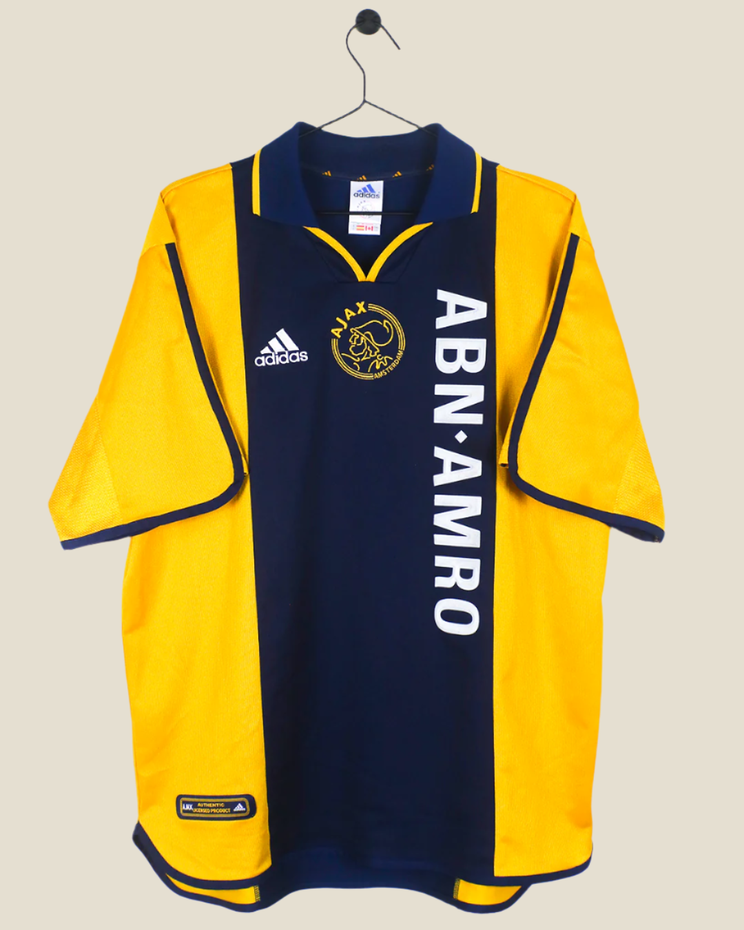 AJAX 2000/01 AWAY SHIRT (L) ADIDAS