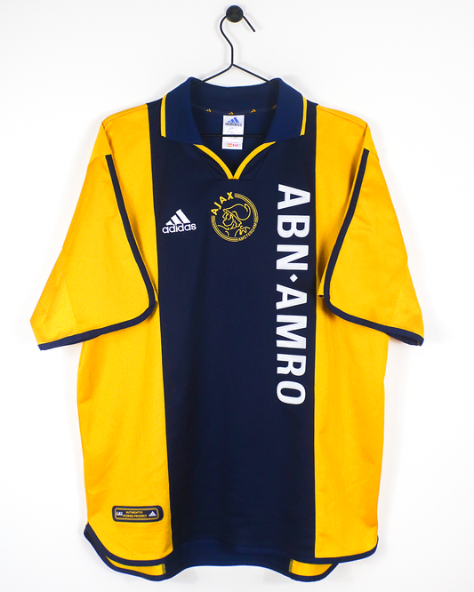 AJAX 2000/01 AWAY SHIRT (L) ADIDAS