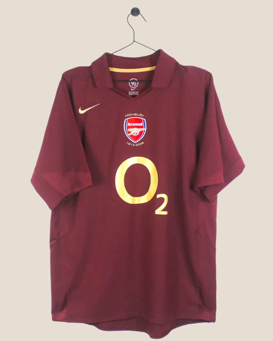 ARSENAL 2005/06 HENRY #14 HOME SHIRT (L) NIKE