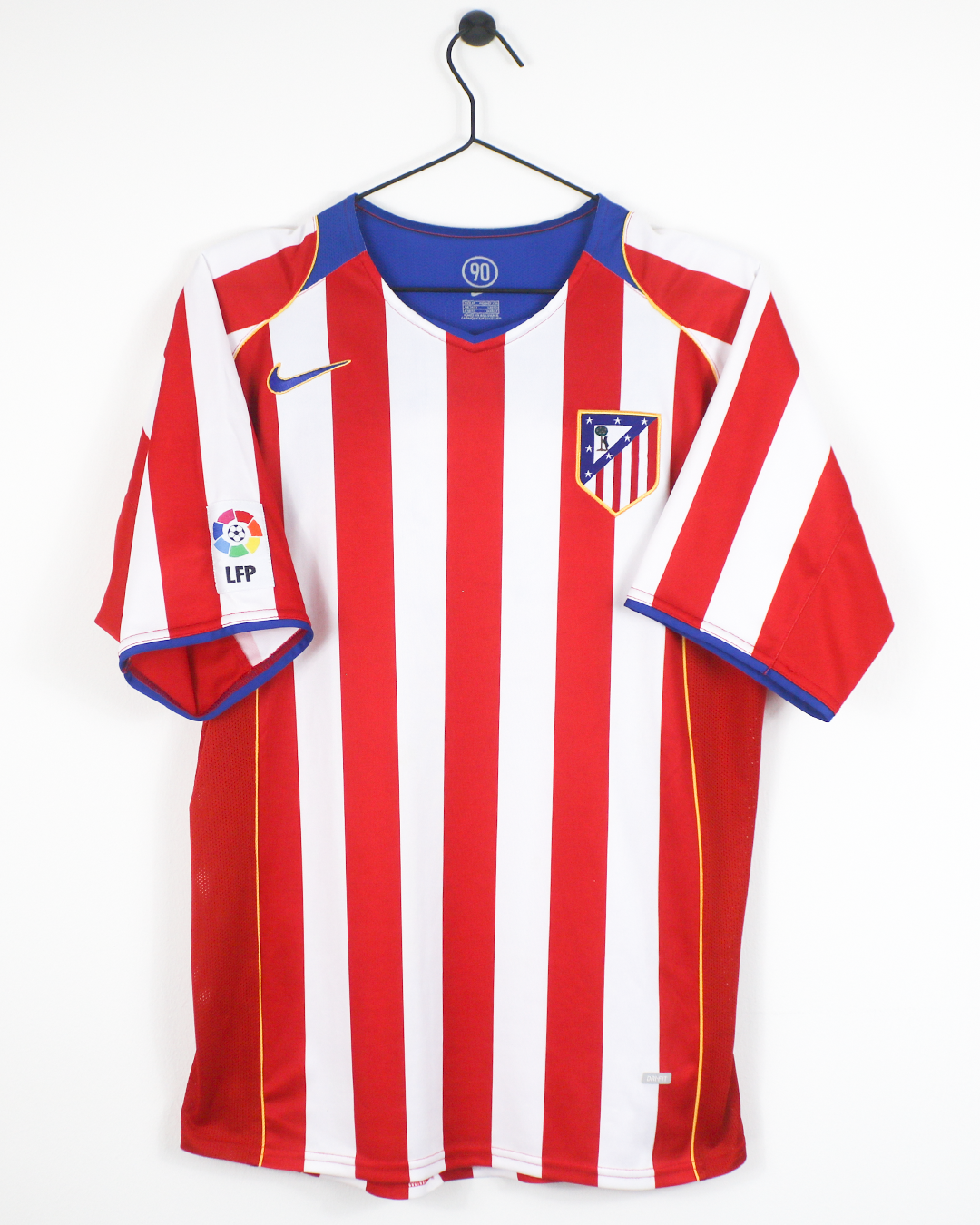 ATLETICO MADRID 2004/05 TORRES #9 HOME SHIRT (M) NIKE