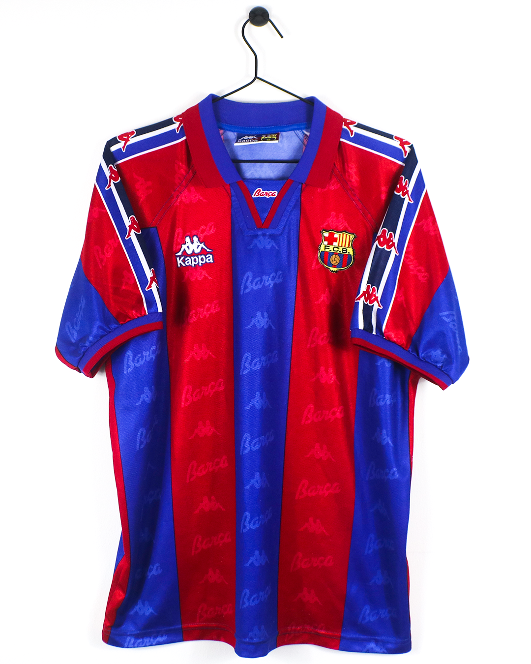 BARCELONA 1995/97 HOME SHIRT (M) KAPPA