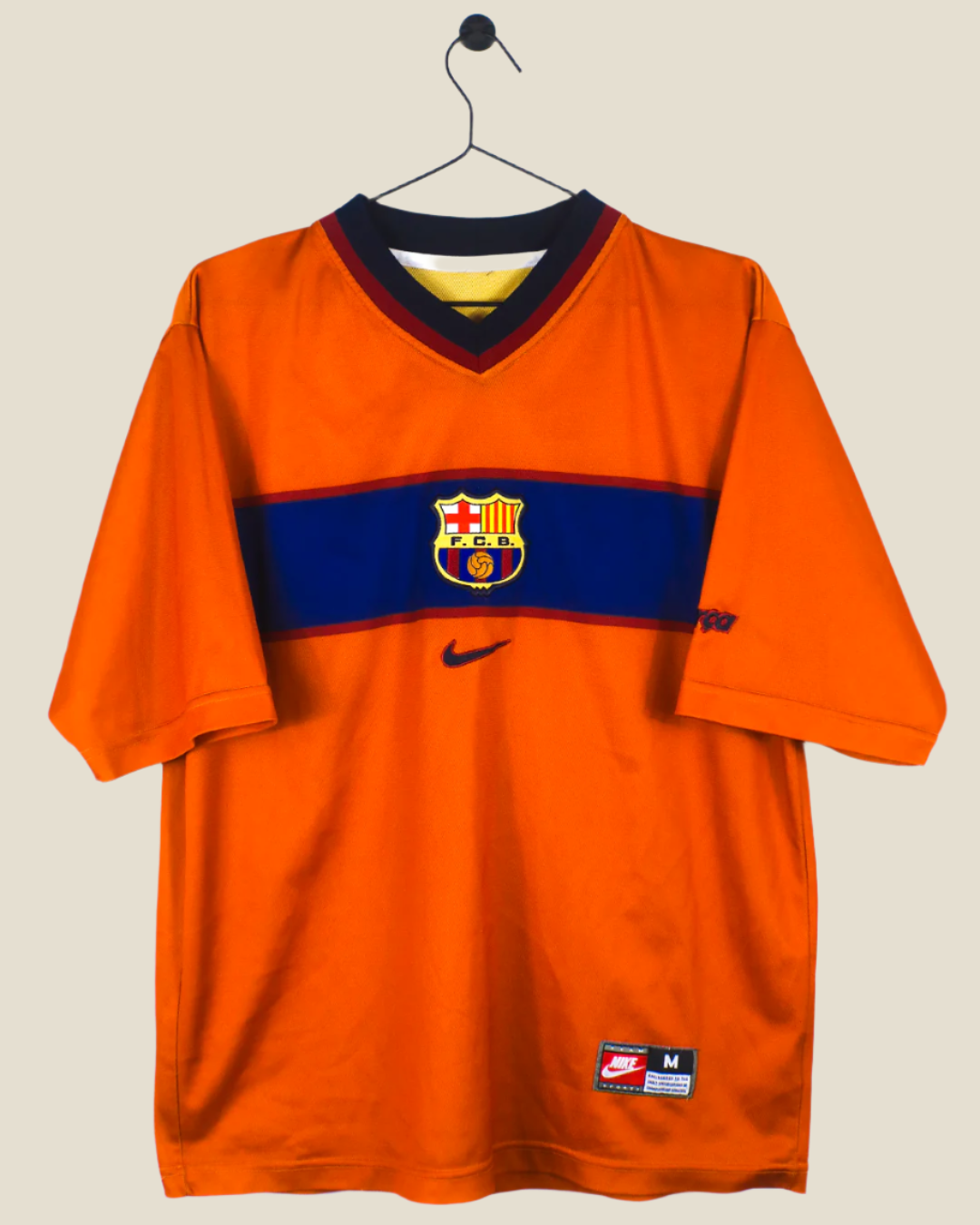 BARCELONA 1998/00 THIRD SHIRT (M) NIKE