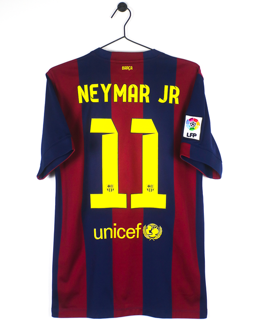 BARCELONA 2014/15 NEYMAR #11 HOME SHIRT (M) NIKE