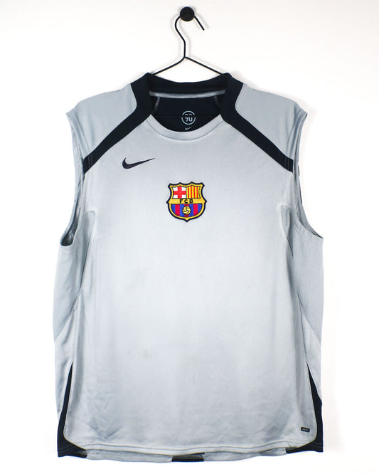 BARCELONA 2005/06 SLEEVELESS SHIRT (L) NIKE