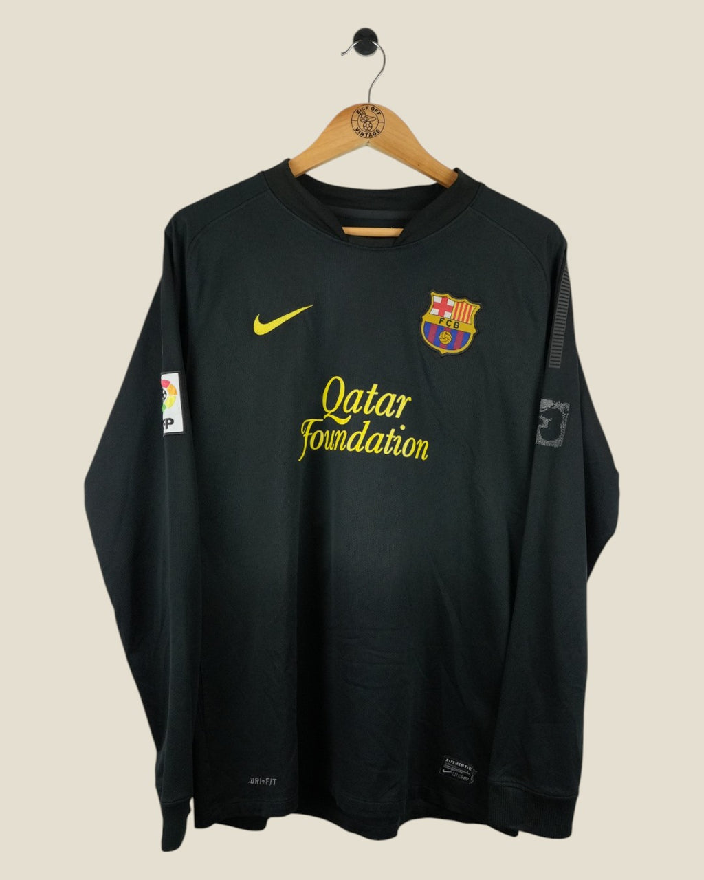 BARCELONA 2011/12 INIESTA AWAY SHIRT L/S (L) NIKE