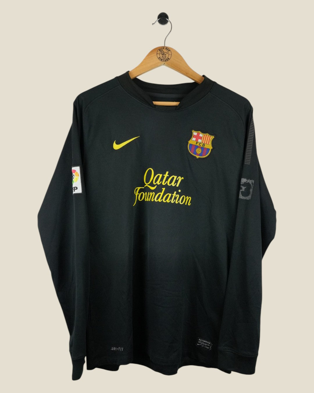 BARCELONA 2011/12 INIESTA AWAY SHIRT L/S (L) NIKE
