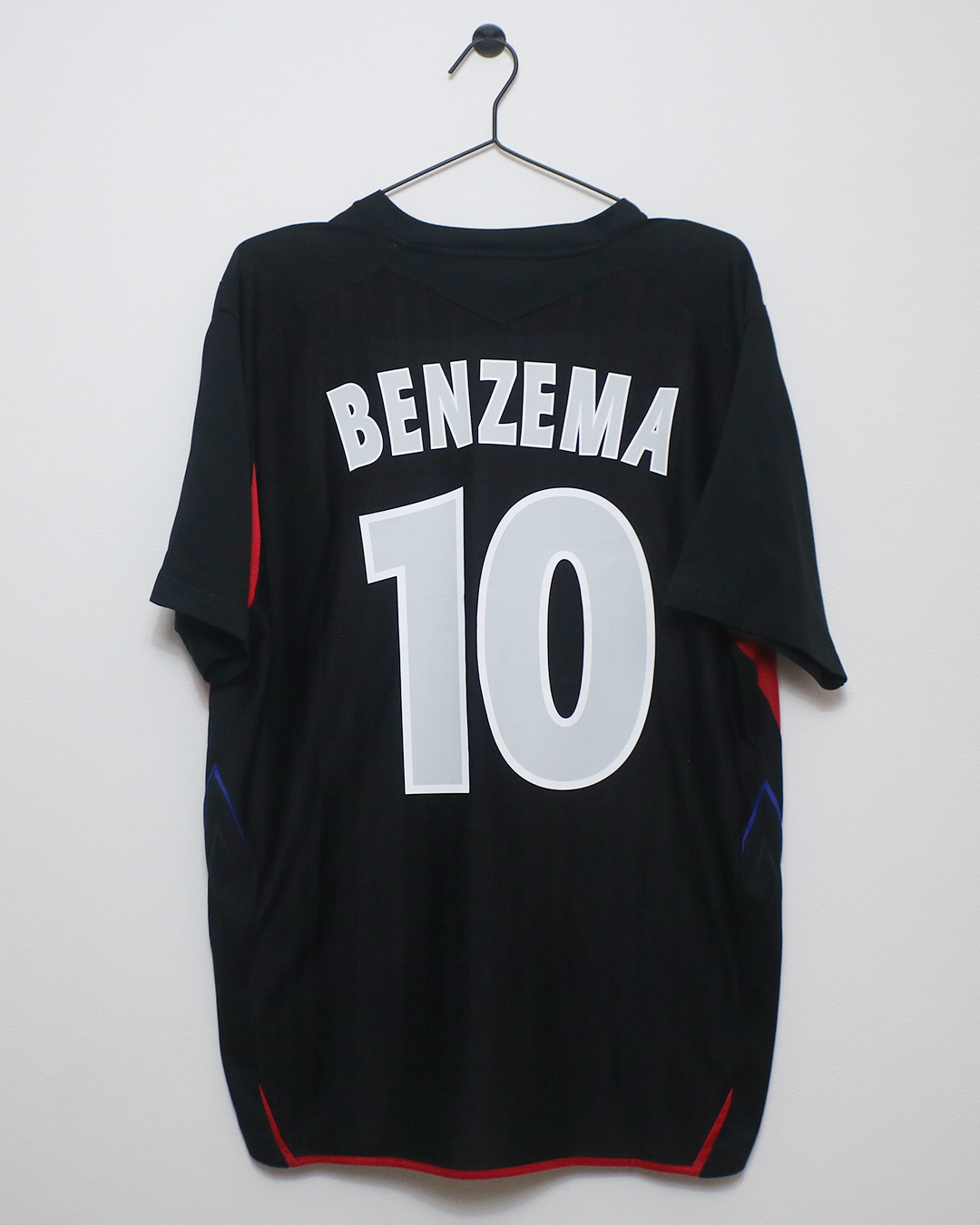 OLYMPIQUE LYON 2007/08 BENZEMA #10 THIRD SHIRT (XL) UMBRO