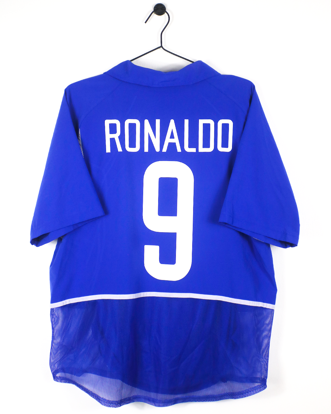 BRAZIL 2002 RONALDO #9 AWAY SHIRT (L) NIKE