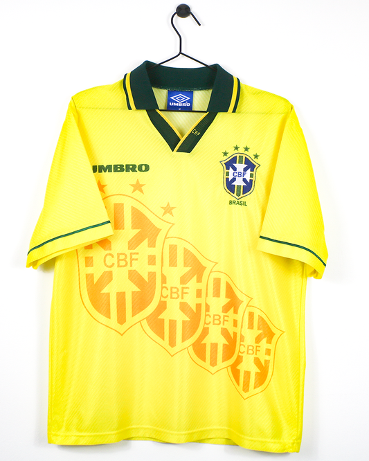 BRAZIL 1994 HOME SHIRT (XL) UMBRO