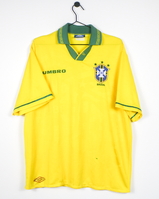 BRAZIL 1994 HOME SHIRT (XL) UMBRO