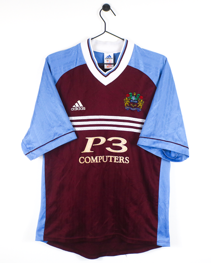 BURNLEY 1998/99 HOME SHIRT (M) ADIDAS