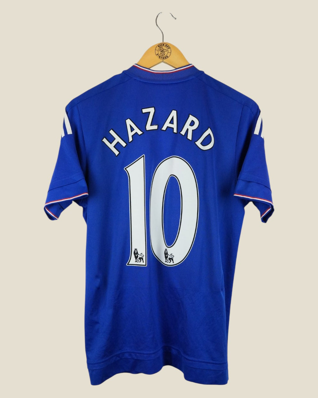 CHELSEA 2015/16 HAZARD HOME SHIRT (M) ADIDAS