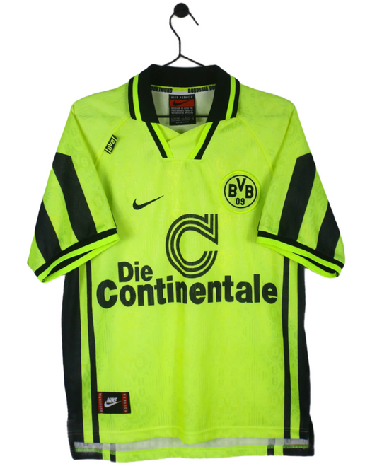 BORUSSIA DORTMUND 1996/97 HOME SHIRT (L) NIKE