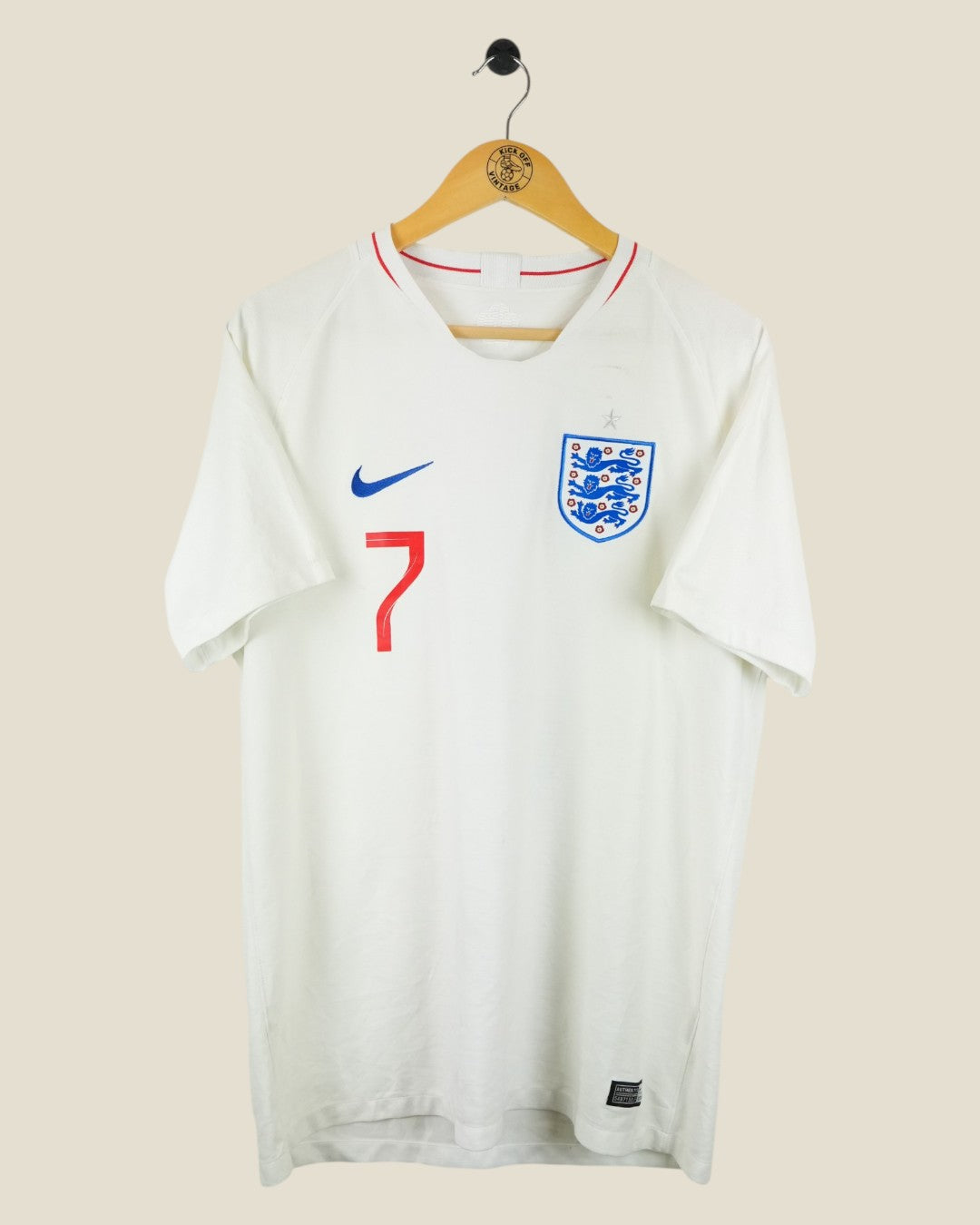 ENGLAND 2018 LINGARD HOME SHIRT (L) NIKE