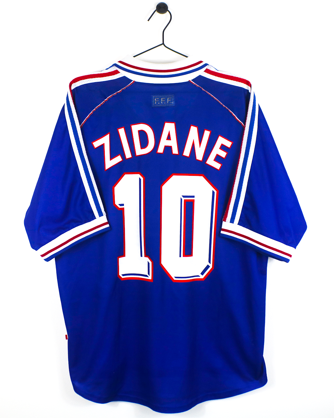 FRANCE 1998 ZIDANE #10 HOME SHIRT (L) ADIDAS