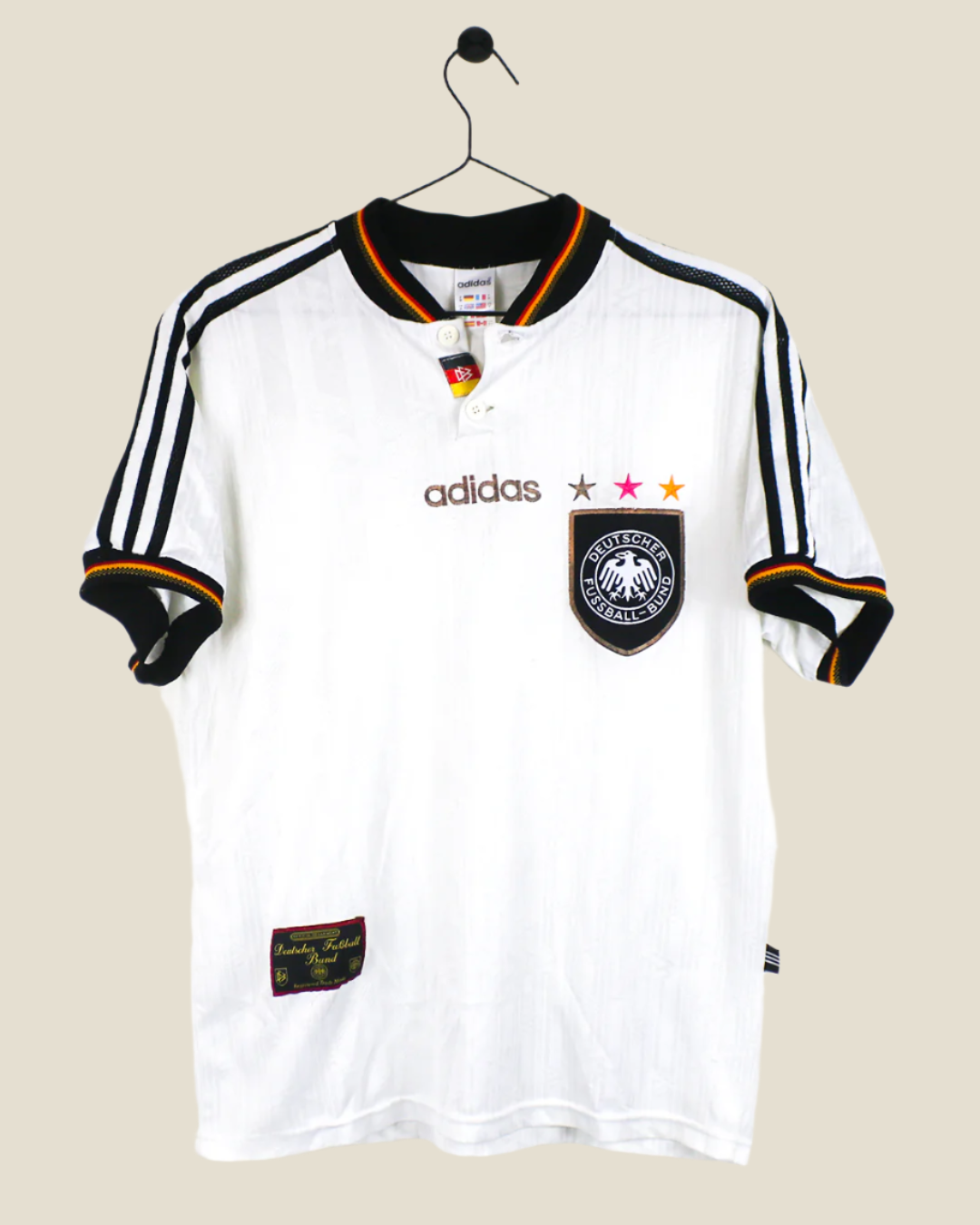 GERMANY 1996 HOME SHIRT (M) ADIDAS