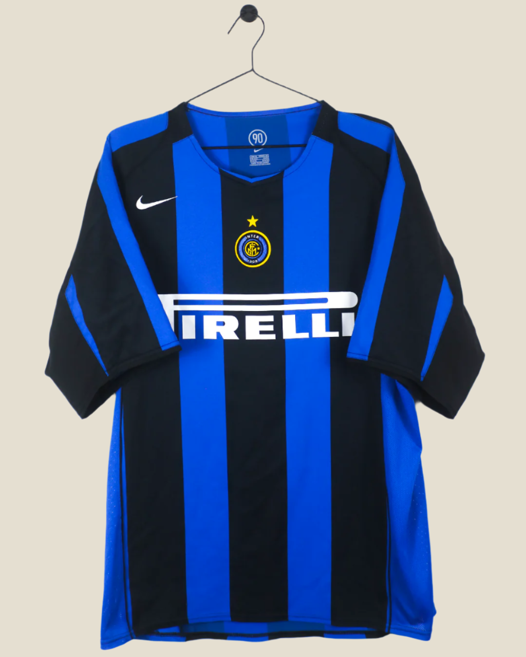 INTER MILAN 2004/05 ADRIANO #10 HOME SHIRT (XL) NIKE