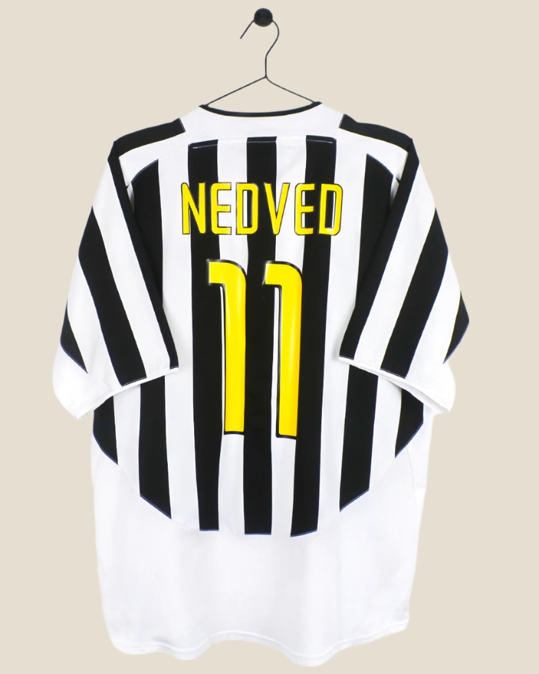 JUVENTUS 2003/04 NEDVED #11 HOME SHIRT (L) NIKE