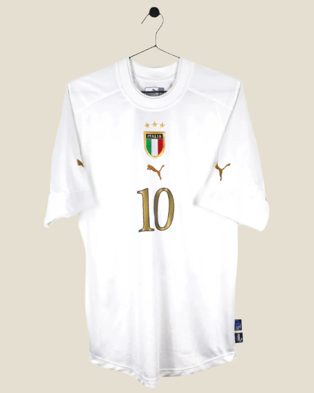 ITALY 2004 TOTTI #10 AWAY SHIRT (M) PUMA
