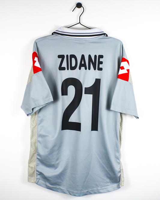 JUVENTUS 2000/01 ZIDANE #21 COPPA ITALIA AWAY (XL) LOTTO