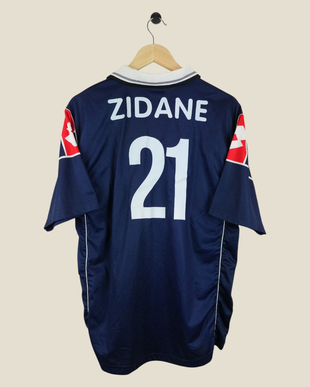 JUVENTUS 2000/01 ZIDANE COPPA THIRD SHIRT (L) LOTTO