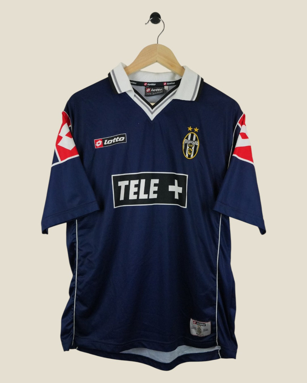 JUVENTUS 2000/01 ZIDANE COPPA THIRD SHIRT (L) LOTTO