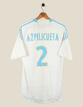 Kick Off Vintage Olympique Marseille 2010/11 thuisshirt wit met Azpilicueta nummer 2 op de achterkant