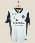 Kick Off Vintage Sparta Rotterdam 2024/25 training shirt in light blue and black with sponsor logos and number 19