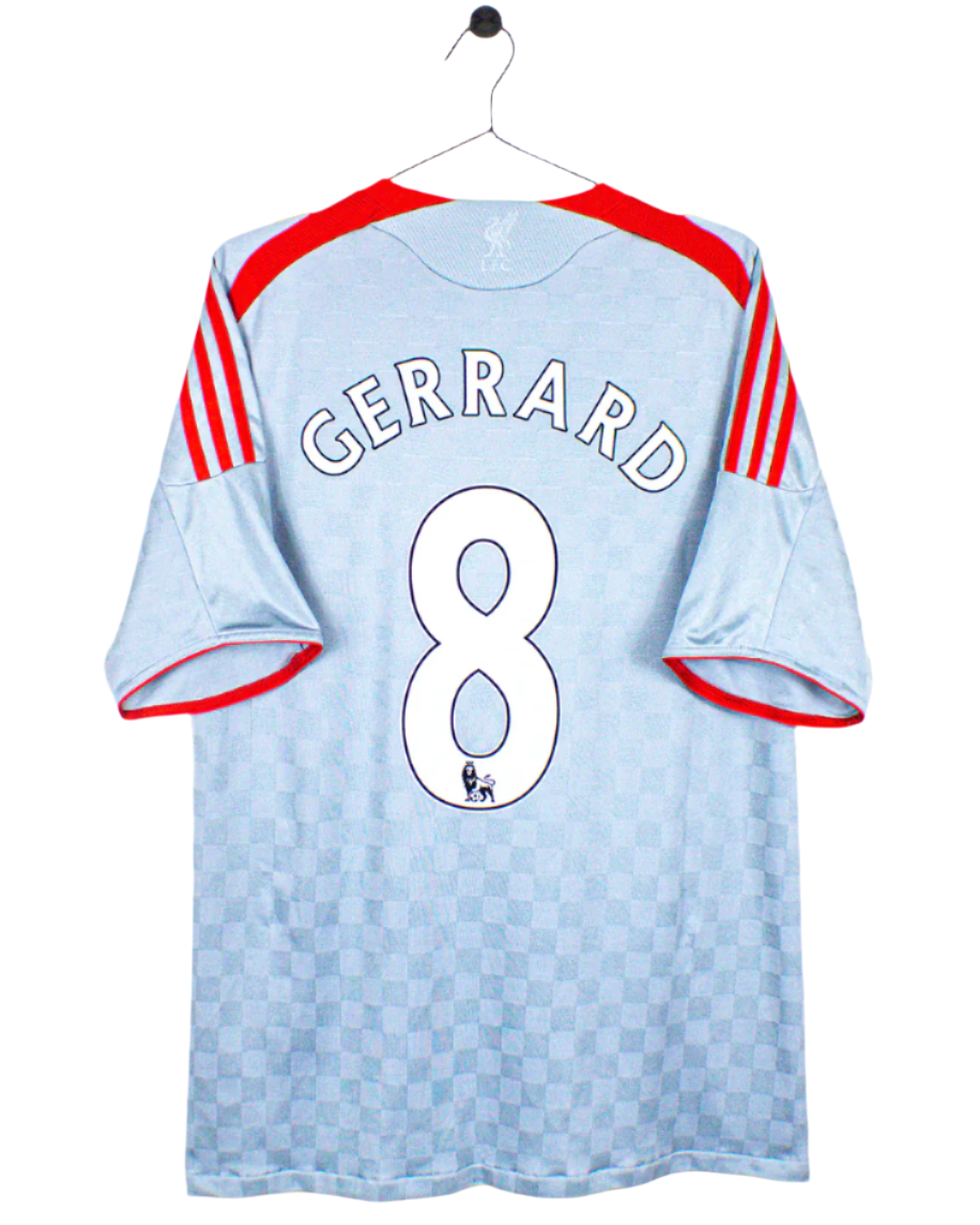 LIVERPOOL 2008/09 GERRARD #8 AWAY SHIRT (L) ADIDAS