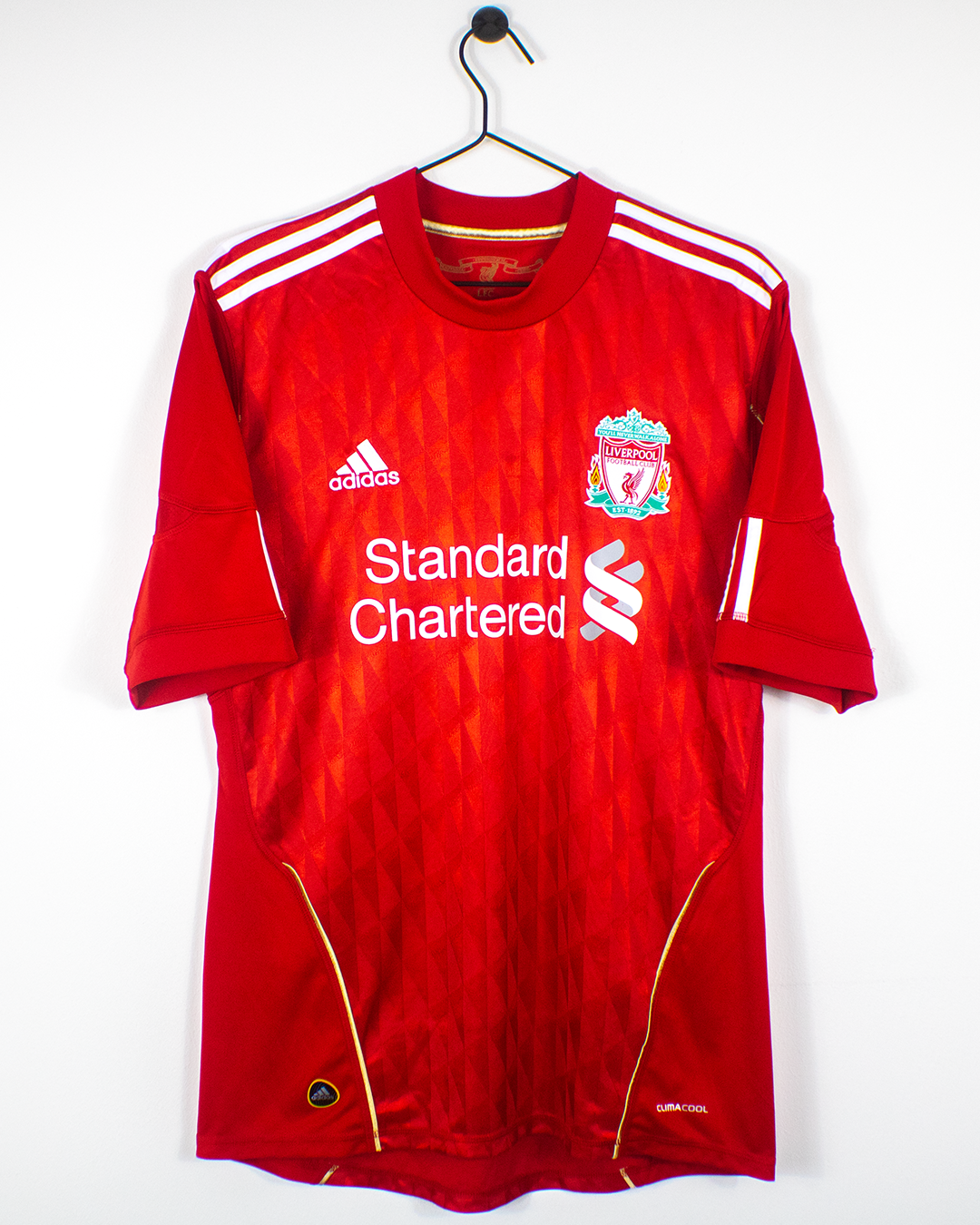 LIVERPOOL 2011/12 SUAREZ #7 HOME SHIRT (M) ADIDAS