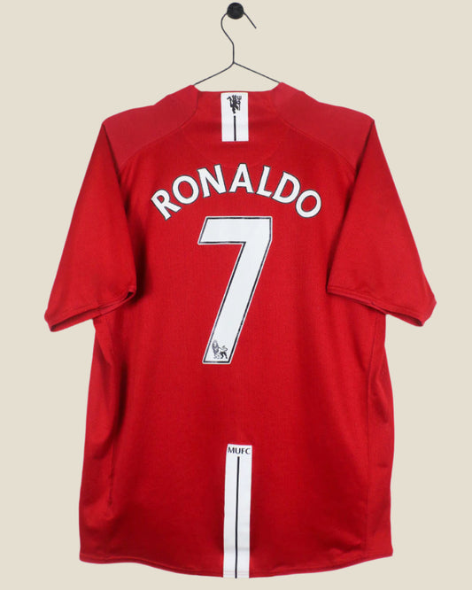 MANCHESTER UNITED 2007/09 RONALDO #7 HOME SHIRT (L) NIKE