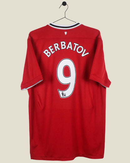 MANCHESTER UNITED 2011/12 BERBATOV #9 HOME SHIRT (XL) NIKE