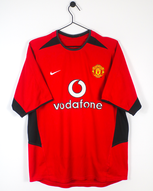 MANCHESTER UNITED 2002/04 HOME SHIRT (M) NIKE